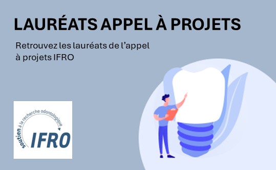 Retrouvez les 3 lauréats de l’appel à projets IFRO 2025